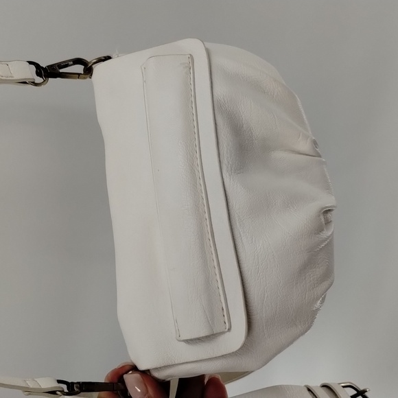 Anthropologie Emma convertible belt bag white two adjustable straps only - Picture 6 of 14